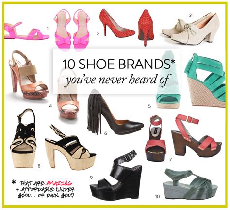 most affordable shoe brands